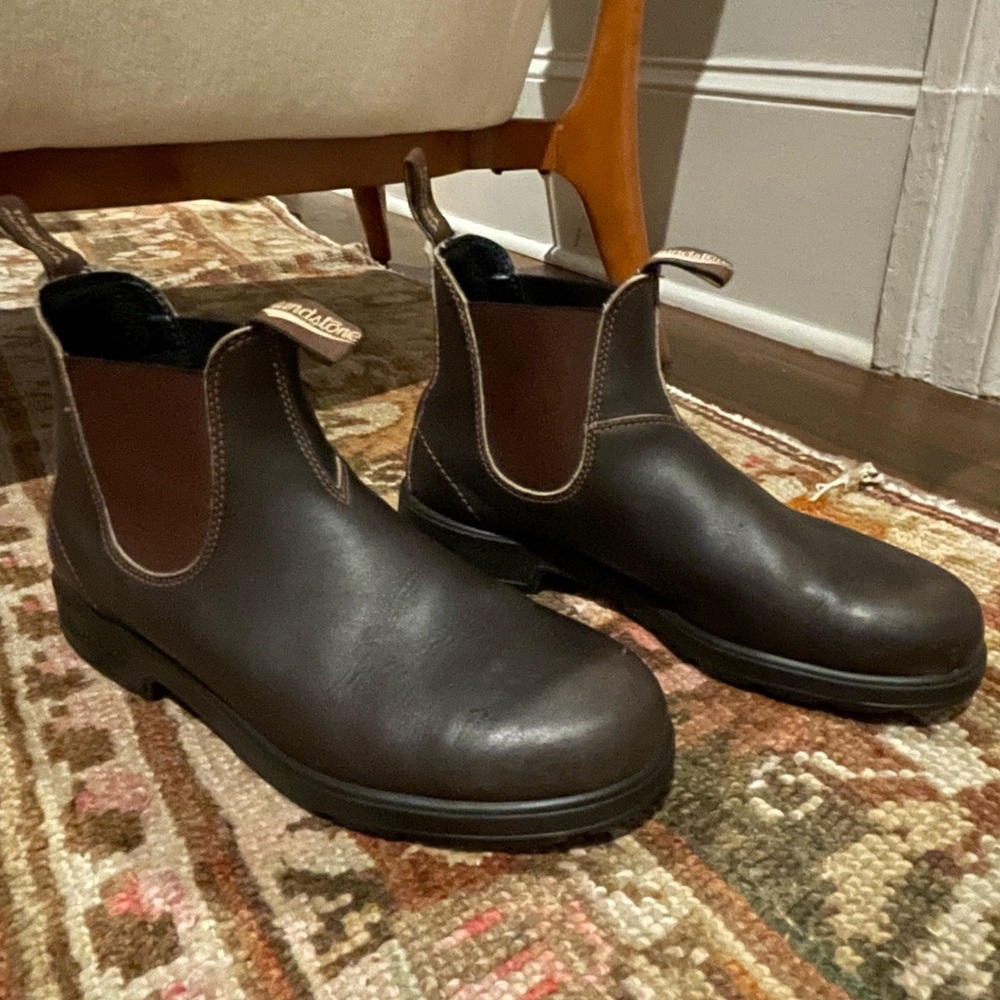 Blundstone 500 Stout Brown Chelsea Boots